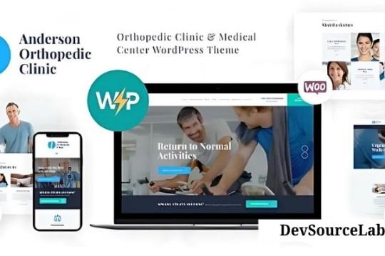 Anderson v1.4.2 - Orthopedic Clinic WordPress Theme