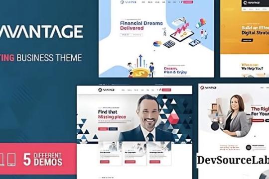 Avantage v2.4.9 - Business Consulting WordPress Theme NULLED