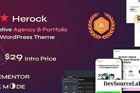 Herock v1.0.3 - Agency & Portfolio WordPress Theme