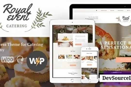 Royal Event v2.0 - A Wedding Planner & Catering Company WordPress Theme + Elementor