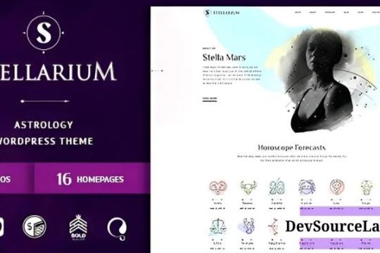 Stellarium v1.2.8 - Horoscope and Astrology WordPress Theme