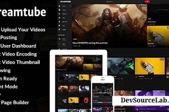 StreamTube v3.2 - Video WordPress Theme