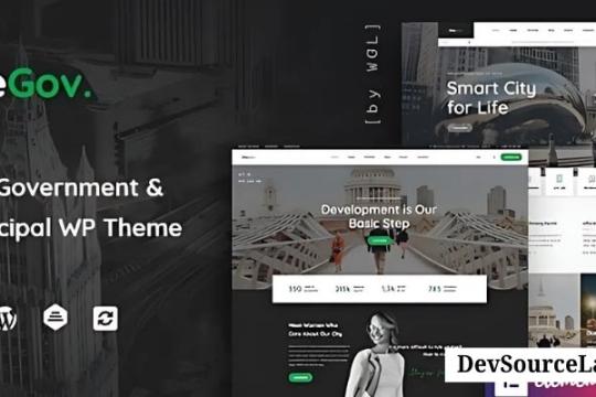 TheGov v2.0.15 - Municipal and Government WordPress Theme