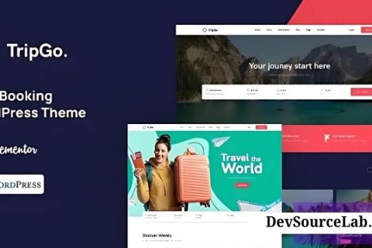 Tripgo v1.4.2 - Tour Booking WordPress Theme